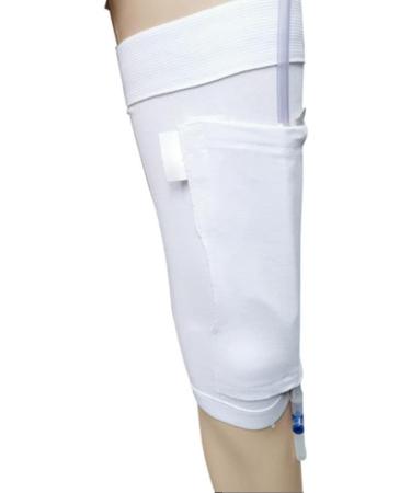 Catheter Leg Bag Holder & Strap | Anti-Slip Urinary Drainage Tube Stabilization Device | Durable & Comfortable Catheter Holder (L - Buy Online on GoSupps.com