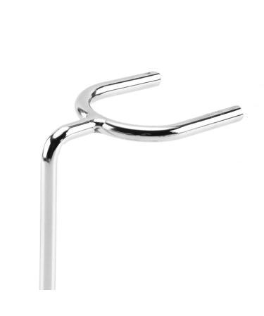 Premium Silver Stainless Steel Razor Stand | Non-Slip Men s Shaving Brush Holder | International Shipping Available - Buy Online on GoSupps.com