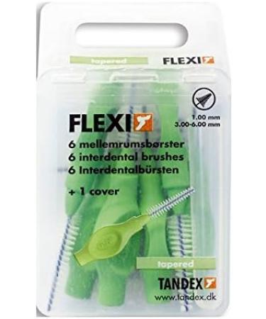 Tandex Flexi Lime Conical Brush Set 3.0 - 6.0 mm | 6 Pieces | International Shipping - Buy Online on GoSupps.com