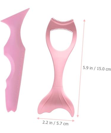 FRCOLOR 2pcs Eyeliner Tuile Molds Silicone Eye Shadow Applicator Girl Supplies Eyelash Brush Thermostat - Buy Online on GoSupps.com