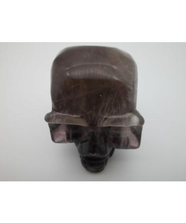 Natural Crystal Rough Big 355g Natural Fluorite Carved Skull Realistic Fengshui Stone Minerals Crystal Christmas Specimens Reiki - Buy Online on GoSupps.com