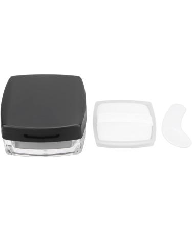 Loose Powder Containers Empty Refillable Powder Case Powder Puff Mirror Spoon Separately Storage Box for Makeup Loose Powder Black - Buy Online on GoSupps.com