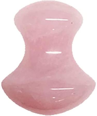 Home Decoration Gua Sha Scraper Board - Rose Quartz Face Massager & Jade Roller Set | Natural Stone Facial Tool for Glowing Skin - Buy Online on GoSupps.com