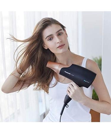 Buy Panasonic Hair Dryer EH-NA63CN with Nanoe Technology | 4 Heat & 3 Speed Levels | Black-Rose Gold | Dual Nozzles - Buy Online on GoSupps.com