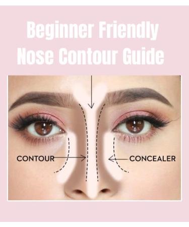 4TH COMMAND Pro Contour Duo Brush | Small U Shape Nose Brush for Nose Contouring | Dual-Ended Gold Brush for Precision Makeup Application - Buy Online on GoSupps.com