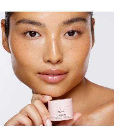 Jouer Luminizing Overnight Dark Circle Balm - Eye Cream for Dark Circles, Puffiness, and Fine Lines - Women's Eye Care Treatment with Caffeine, Vitamin K, and Vitamin C - Buy Online on GoSupps.com