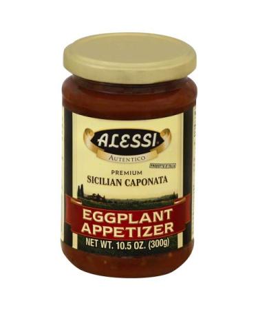 Alessi Sicilian Caponata Eggplant Appetizer 10.5 Oz (Pack of 3)