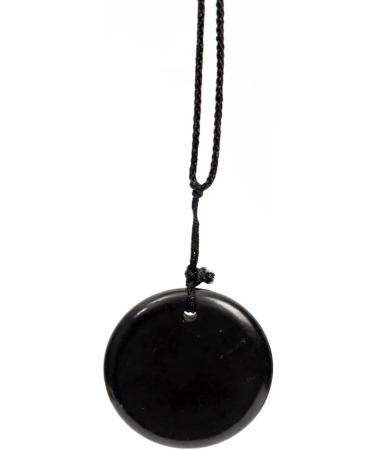 Shungite Pendant - Healing Stone for Chakra & Energy Balancing | Shop Internationally - Buy Online on GoSupps.com