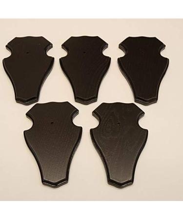 5 Pieces REH Buck Sign Trophy Set with Pine Compartment - Dark Oak Finish | International Shipping Available - Buy Online on GoSupps.com