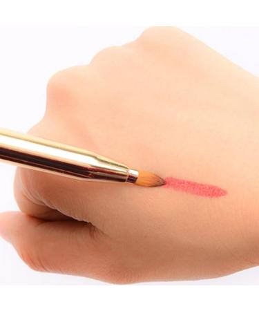 Retractable Lip Makeup Brush Lipstick Lip Gloss Brush Telescopic Dual Use Lip Eyeshadow Brush Beauty Tools (Color : Gold) - Buy Online on GoSupps.com