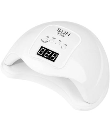 UV Nail Lamp Gel LED Light Polish Dryer Manicure Machine 48W Curing Auto Sensor 4 Timer Setting Fast Drying White - Buy Online on GoSupps.com