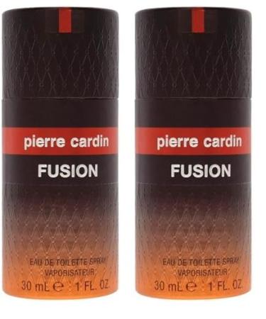 Pierre Cardin Fusion EDT Spray Men 1 oz (Pack of 2) 1.0 Ounce (Pack of 2)