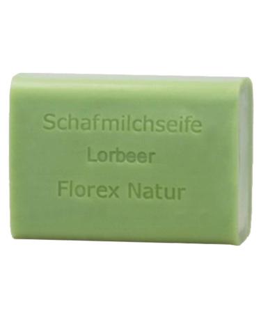 Florex Florex Sheep's milk soap - Laurel - About 100 g - Natural sheep's milk soap