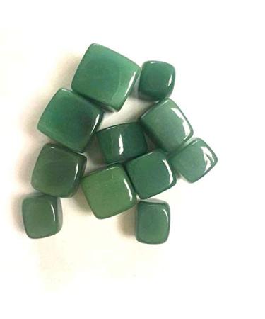 100g Natural Polished Green Urine Quartz Bulk Tumbled Stone for Decoration