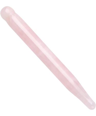 Massage Stone Rose Krll Stick - Polished Green & Pink Stone Carving for Health & Relaxation | 1 Piece International Shipping - Buy Online on GoSupps.com