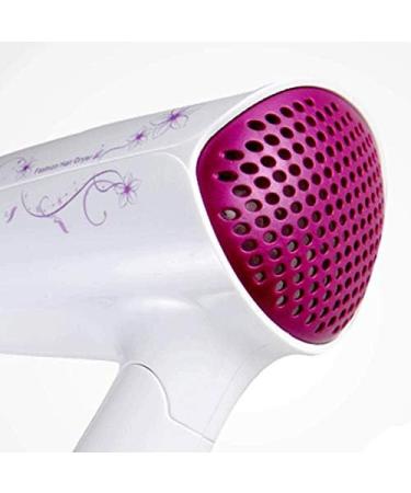ADITAM Travel Blow Dryer Folding Hair Dryer Compact Professional Salon Hair Dryer Negative Ionic Low Noise Hair Dryer 3 Heat Settings Double The Comfort - Buy Online on GoSupps.com