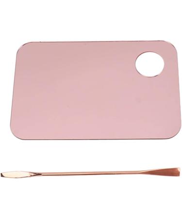  UMDHAIYI Professional makeup mixing palette for acrylics double-headed spatula thumb hole reusable smoothing surface mixing base gel - Buy Online on GoSupps.com