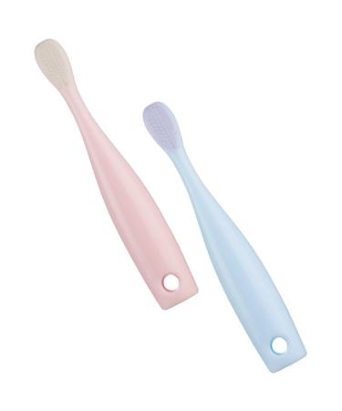 Bcoath 2 piece toothbrush infant toothbrush soft bristle toothbrush children's toothbrush enchanting toothbrush toothbrush