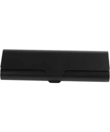 Clisted 2X Slim Matte Hard Metal Spectacles Case Reading Glasses Eyeglasses Case Protection Case Black - Buy Online on GoSupps.com