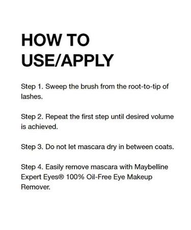 Maybelline New York Total Temptation Washable Mascara - Very Black - 0.27 fl. oz - Buy Online on GoSupps.com