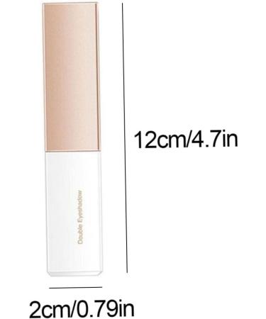 B ton de fard paupi res double couleur 2 en 1 ombre paupi res scintillante d grad e maquillage pour les yeux 2.5g Style1 fard scintillant 1# - Buy Online on GoSupps.com