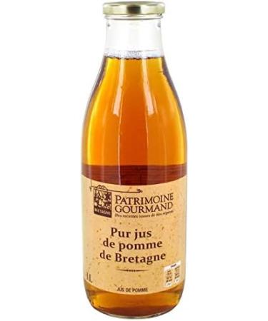 GOURMET HERITAGE - Pure Brittany Apple Juice 1L - Pack of 4 - Buy Online on GoSupps.com