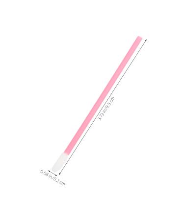 Mikinona 100pcs Eyelash & Makeup Brush Set - Lip Balm Eyeshadow Lipstick & Concealer Applicators | Cosmetic Beauty Tools in Pink - Buy Online on GoSupps.com