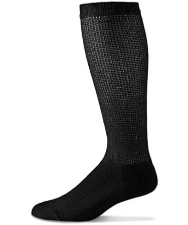 Physicians' Choice Diabetic Socks for Men - Over the Calf 12-Pack in Black, Size 13-15 - Buy Online on GoSupps.com