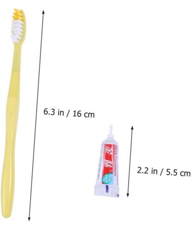 JECOMPRIS Travel Toothbrush Set - 30 Disposable Toothbrushes with Travel Tissue | Hotel Supplies & Portable Oral Care - Buy Online on GoSupps.com