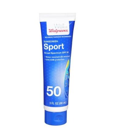 Equate Sport Sunscreen Lotion SPF 50 with clip 1.5 oz