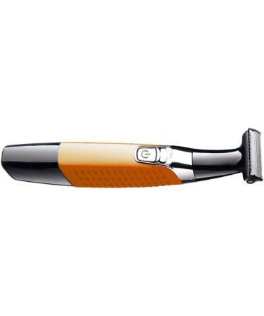 HEALIFTY Men's Hair Shaver Trimmer - USB Replaceable Blade for Back Hair Removal | Grooming Tool (Orange) - International Shipping Available - Buy Online on GoSupps.com