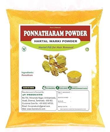 Ponnatharam Powder 10Gm | Hartal Warki | skin care | Hartal Pili | Harita Manjari (Pack Of 1)