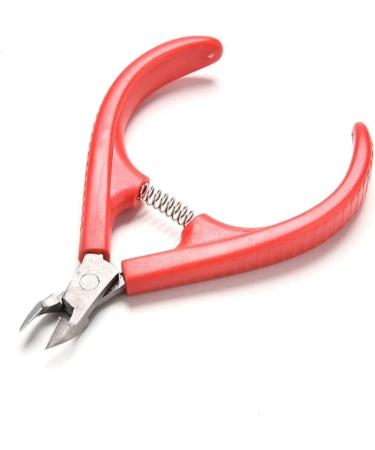 QXSJEDYCH Nail Clippers Stainless Toe Finger Cuticle Nipper Clipper Trimmer Cutter Plier Scissors Nail Manicure Tool Color Nails Rot - Buy Online on GoSupps.com