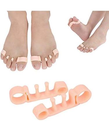 Reusable Multi Toe Alignment Corrector & Bunion Protector | Foot Yoga Stretchers + Heel Sticker Tape - International Shipping - Buy Online on GoSupps.com