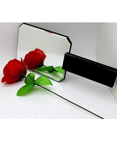 Handheld Cosmetic Mirror Barbers Beauty Hair Hairdressers Professional Barbers Mirror Black - Buy Online on GoSupps.com