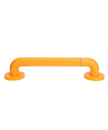 Shower Grab Bar Stainless Steel Nylon Outer Layer Shower Safety Handrail for Home (YELLOW)