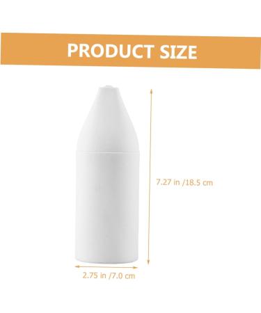 COHEALI Lotion Containers Squeeze Soap Dispenser Liquid White Silica Gel Dish Washer Lotion Dispenser Bathroom Dispenser Bottle 18.5x7cm White - Buy Online on GoSupps.com