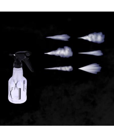Invero Set of 2 Water Mist Spray Empty Bottle 500ml - Leak Proof Reusable Durable Trigger Sprayer - Ideal Hairdressing Tool for Salons Barbers or Home Hair Cutting - Buy Online on GoSupps.com