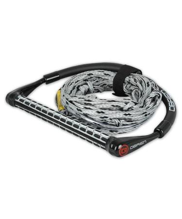 O'Brien 4 Section Poly E Wake Surf Rope Combo, Black