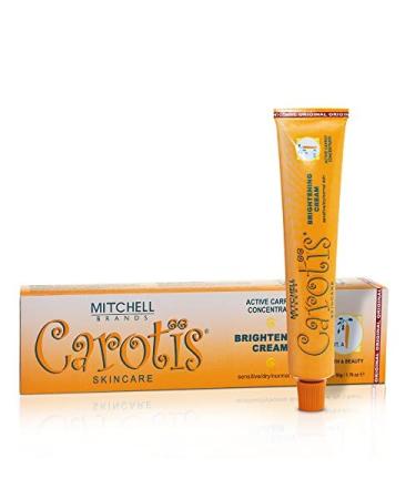 Carotis  Skin Brightening Cream | 1.7 Fl oz / 50 g | Remove Dark Spots on: Face  Knees  Body  Armpit  Private Areas | Hyperpigmentation Cream  with Carrot Oil  Alpha Arbutin  Shea Butter