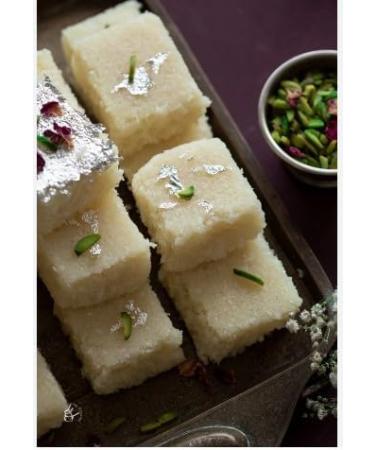 Festival Special Premium (Coconut Barfi 2kg) Delicious Indian Traditional Sweets To Sweeten Up Your Celebration Best Gift For All Occasions Marriage Diwali Holi Sold By Kidzbuzz - Buy Online on GoSupps.com