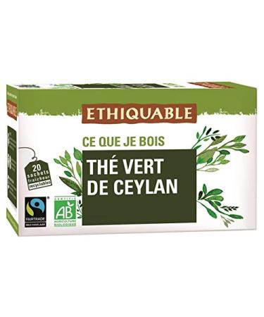 ETHIQUABLE - Th Vert De Ceylan 36G - ( Lot De 4 )