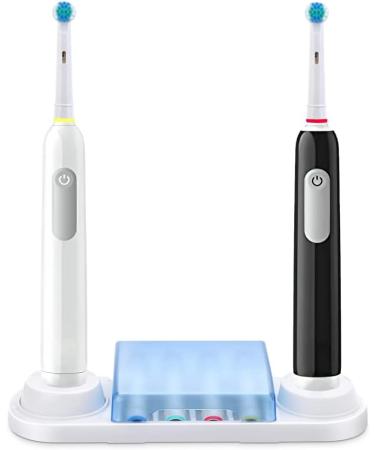 Braun Oral-B 3757 Replacement Charger Base - Electric Toothbrush Holder with Inductive Charger - Blue Middle Holder Included - Buy Online on GoSupps.com