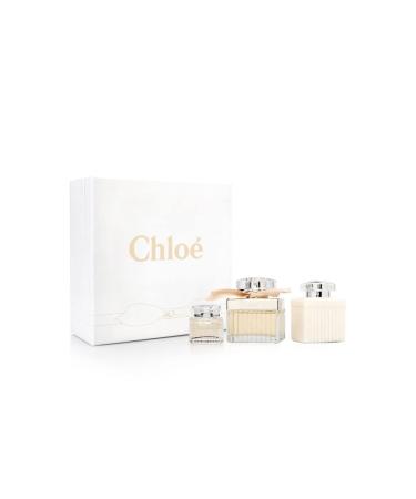 Chloe by Parfums Chloe for Women 3 Piece Set Includes: 2.5 oz Eau de Parfum Spray + 3.4 oz Perfumed Body Lotion + 0.17 oz Eau de Parfum Collectible - Buy Online on GoSupps.com