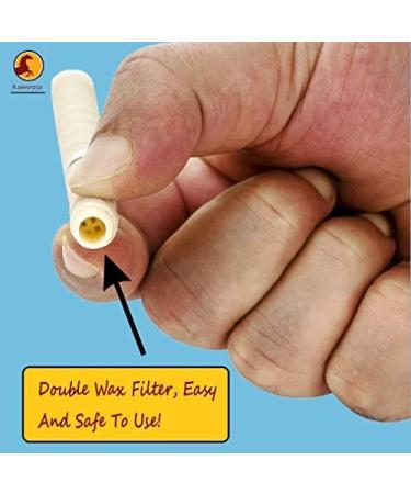 10x Ear Candles for Blocked Ears Hopi Wax Remover + 5 Protective Discs - Aromatherapy 5 Scents - CE Medical Grade - Double Disc Wax Filter - Mixed Variety - Buy Online on GoSupps.com