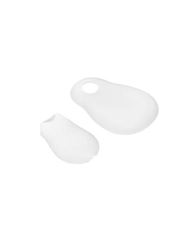 Toe Separator Gel Protectors - 6 Pieces for Orthopedic Correction Hallux Valgus & Overlapping Toes | Pressure Relief & Friction Prevention - Buy Online on GoSupps.com