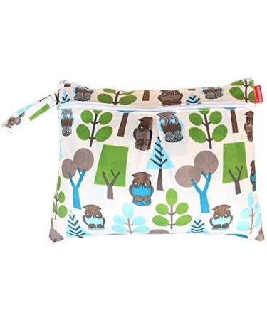 Damero Set of 3 Changing Bags with Reusable Fabric Waterproof Wetbag - Green Forest - Buy Online on GoSupps.com