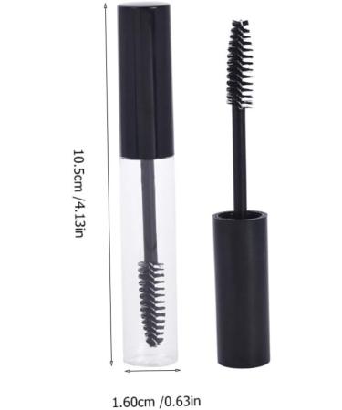 Beavorty 10 Pcs Mascara Brush Empty Bottle Eyelash Mascara Empty Eyelash Tube Portable Bottle Self Made Straw 10.5X1.6cmx2pcs Blackx2pcs - Buy Online on GoSupps.com