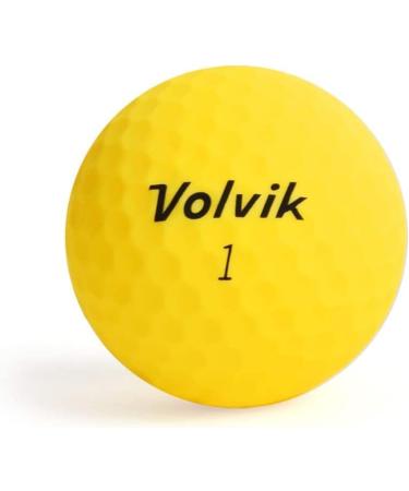 Volvik T2 2-Piece Long Distance Matte Golf Balls - 1 Dozen Multicolor - Buy Online on GoSupps.com