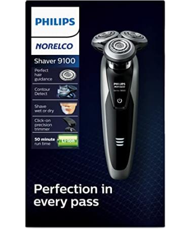 Philips Norelco Shaver Series 9100 - BlackGrey Electric Shaver for Precision Grooming - Buy Online on GoSupps.com